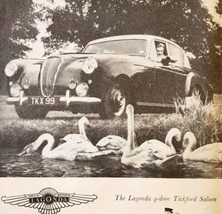 1954 Lagonda Tickford Saloon Import Advertisement Autocar Automobilia DW... - $550.29 MXN