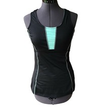 Gaiam Yoga Workout Top Racer-Back XS Tank Sleeveless Scoop-Neck Black - $276.80 MXN