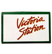 Victoria Station Railway Vintage Box Matches London Railroad Collectible... - $28.14 CAD