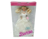 VINTAGE 1989 MATTEL WEDDING FANTASY BARBIE DOLL IN BOX # 02125 BRIDE LAC... - $65.55