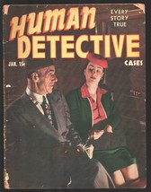 Human Detective Cases 1/1945-FBI Lab-scientific wizards-Crime wave-Handcuffed... - £34.83 GBP