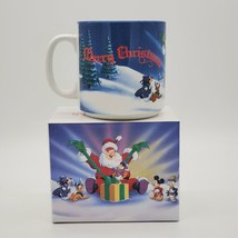 1992 Disney Parks Disneyland Mickey Merry Christmas Happy New Year Coffe... - £29.16 GBP