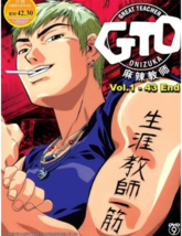 DVD Anime Great Teacher Onizuka (GTO) Complete TV Series (1-43 End) English Dub - £18.85 GBP
