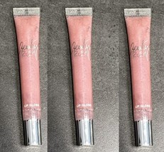 3 Victoria&#39;s Secret Beauty Rush Lip Gloss - Feeling Rosy - 0.46 oz READ - $45.79