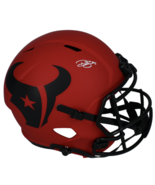 Dalton Schultz Autographed (White) Texans Rave Full Size Speed Helmet Be... - €252,89 EUR