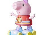 Peppa Pig Roller Disco Peppa Roller Skating Doll, Pull-and-Go Action, 11... - $31.99
