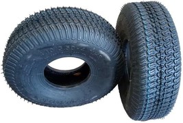 Pack of 2 Tires, Tire 4.10/3.50-4, Master Tread, 4 Ply, Tubeless, 410x350x4 - $53.95