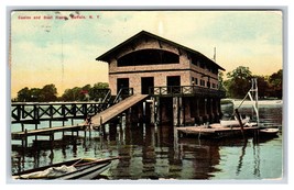 Casino And Boat House Buffalo New York NY DB Postcard U21 - £4.77 GBP
