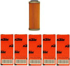 Oil Filters 350 400 450 500 530 Exc F Sx F Xc F Xcf W Fact 5 Pack New - £43.48 GBP