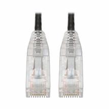 TRIPP LITE Cat6 Gigabit Patch Cable Snagless Utp RJ45 Molded Slim, 2', B... - $11.44