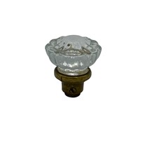 Glass Round 1930s Decade Antique Door Knob Handle - £23.73 GBP