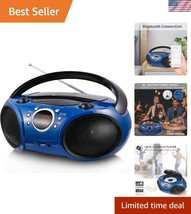 Compact 030BT CD Boombox With Bluetooth Streaming &amp; AM/FM Tuner - Starli... - $71.99