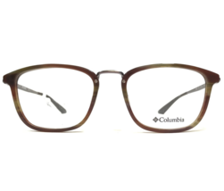 Columbia Eyeglasses Frames C8018 281 Brown Gray Square Full Rim 52-19-140 - $74.58