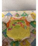 Vintage Cabbage Patch Kid Vegetable Garden Romper Made In Taiwan - $918.76 MXN