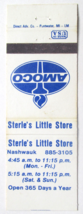 Amoco - Sterle&#39;s Little Store - Nashwauk, Minnesota 20 Strike Matchbook ... - £1.37 GBP