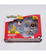 Pokemon Battle Ready 6 Figure Multi-Pack Pikachu Geodude &amp; More - Box Da... - $243.25 MXN