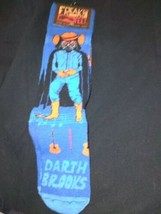 Darth Brooks Garth Brooks Darth Vader Freak Feet Socks New - £15.56 GBP