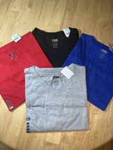 Men&#39;s CSG VNECK Short Sleeve T-shirt Choose Your Color and Size BNWT&#39;s - £11.18 GBP