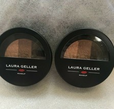 2 Laura Geller Baked impressions Eye shadow Palette - Espresso Yourself - £15.65 GBP