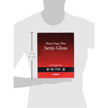 Canon 1686B062 PHOTO PAP PLUS SEMI GLOSS 8X10IN 50 SHT - $78.35