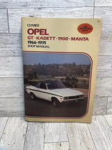 Vintage 1966-1975 Opel Kadett 1900 Manta Clymer’s Shop Manual Repair Service - £10.94 GBP