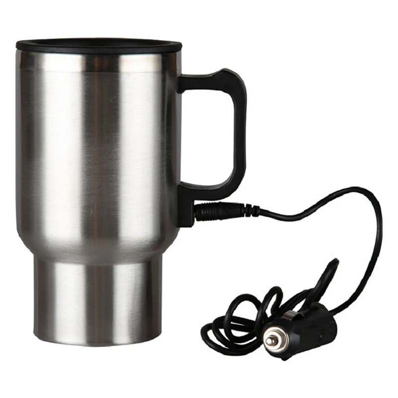 Car Heating Cups Kettle Boiling 12V Electric Thermos Water Heater Kettle - £15.86 GBP