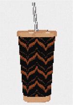 Pepita Needlepoint Canvas: Women&#39;s Bargello Collection Ice Coffee, 7&quot; x 10&quot; - £39.54 GBP+