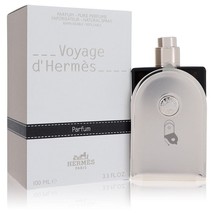 Voyage D&#39;Hermes by Hermes Pure Perfume Refillable (Unisex) 3.3 oz (Men) - £106.98 GBP