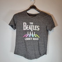 The Beatles Womens Shirt Medium Abbey Road Graphic Band Tee Short Sleeve Band - £10.92 GBP