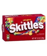 Skittles Bite-Size Candies 12 Count Theater Box- Perfect for movie night... - $597.38 MXN