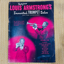 1947 Louis Satchmo Armstrong&#39;s Immortal Trumpet Solos With Piano Accompa... - £61.91 GBP