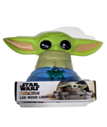 Disney Star Wars The Mandalorian LED Mood Light 6in Tall Lights Red Batt... - $32.91 CAD