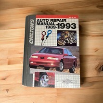Chilton Auto Repair Manual For Chrysler Ford General Motors 1989-1993 No... - $17.99
