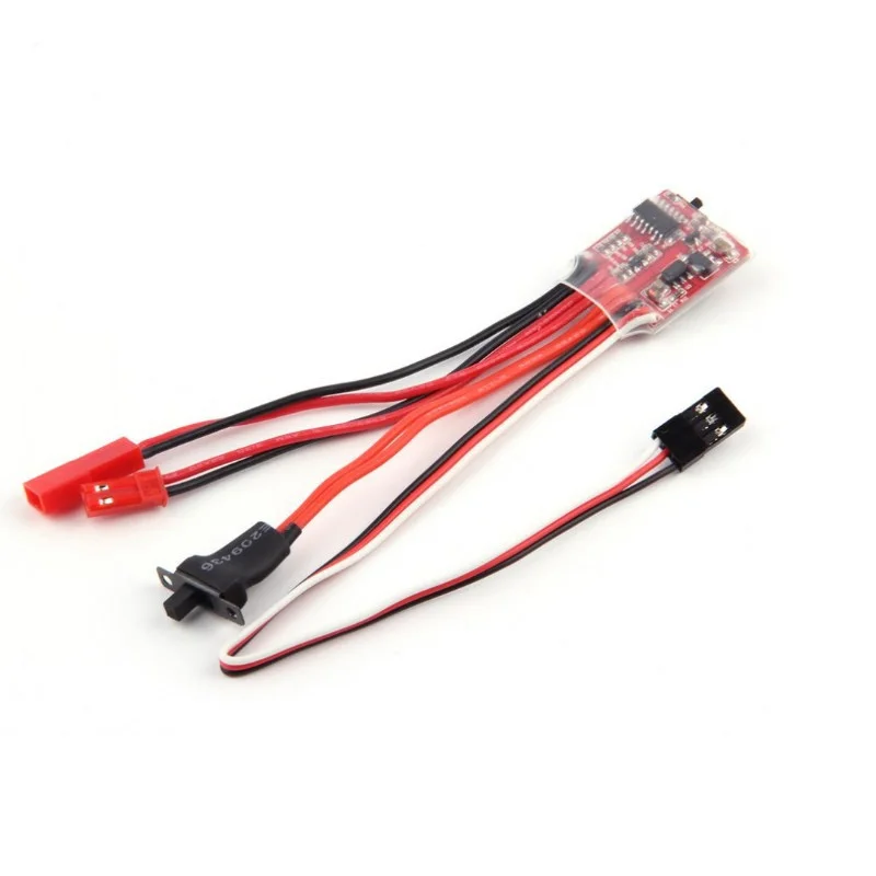 1 2 5 10 20 50 100 pcs 20a bustophedon esc brushed speed controller for rc thumb200