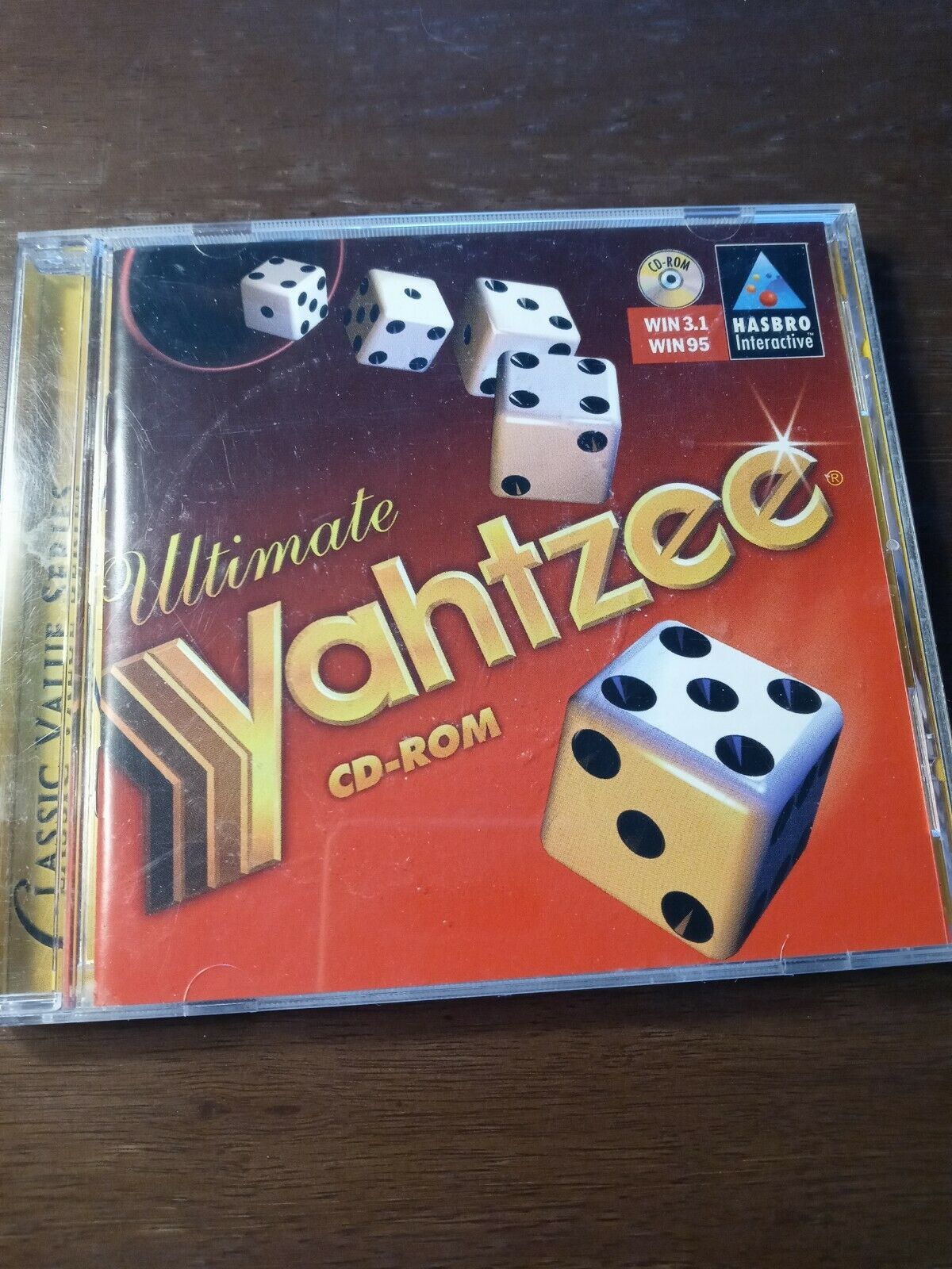 Primary image for Ultimate Yahtzee CD-ROM Jewel Case (PC, 1999)-Rare Vintage-SHIPS N 24 HOURS