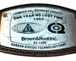 1982 Marrone &amp; Radice Lubbock Co2 Recupero Impianto Sicurezza Award Belt... - $18.38