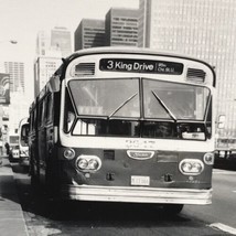 Chicago Transit Authority CTA Bus #3647 Route 3 King Drive Photograph - £7.43 GBP