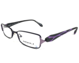 Morel Gafas Monturas KAOLI 6672K PP169 Negro Violeta Rectangular 50-16-135 - £51.42 GBP