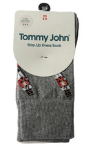 Tommy John Stay-Up Kids Christmas Dress Socks Shoe Size 3.5-5 Gray Nutcracker - £19.48 GBP