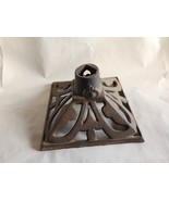 Vintage Cast Iron Flagpole / Umbrella Stand / Base 9&quot; square - €43,12 EUR