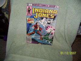 vintage 1983 marvel comic book {the further adventures of indiana jones} - $7.43