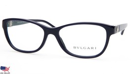 New Bvlgari 4082-B 5303 Dark Blue Eyeglasses Glasses Frame 54-16-135mm Italy - £113.55 GBP