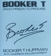 Autographed Signed by BOOKER T HUFFMAN &quot; Booker T...&quot; 1st.ed. Book  w/COA - £23.26 GBP