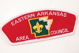 Vintage Eastern Arkansas Area Council Twill Boy Scout BSA Shoulder CSP P... - $13.30 CAD