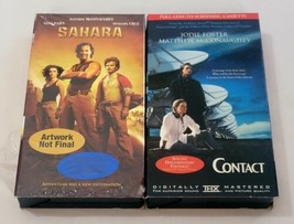Sahara &amp; Contact VHS Matthew McConaughey - Promo Screener - £11.92 GBP