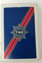 Playing Cards TWA Burst Logo Red Bars 1970s Western Publishing Sealed Vi... - $12.30