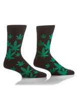 Happy Leaf Men&#39;s Crew Socks Yo Sox Premium Cotton Antimicrobial Size  7-12 - $13.43 CAD