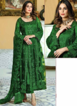 Womens Salwar Silk Suit Designer Georgette Wedding Party fashion dress(X... - $50.21+