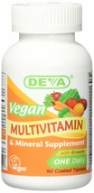 Deva Vegan Multivitamin &amp; Mineral One Daily 90 Tablets - £11.58 GBP