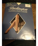 Burlington Classic Full Figure Pantyhose A58 Tummy Hip Contr   Off White... - £7.72 GBP